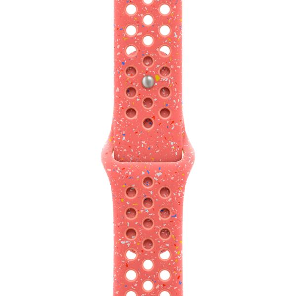 Apple Nike Sport Band Apple Watch Series 1 t/m 9 / SE (38/40/41 mm) | Series 10 / 11 (42 mm) - Maat S/M - Magic Ember