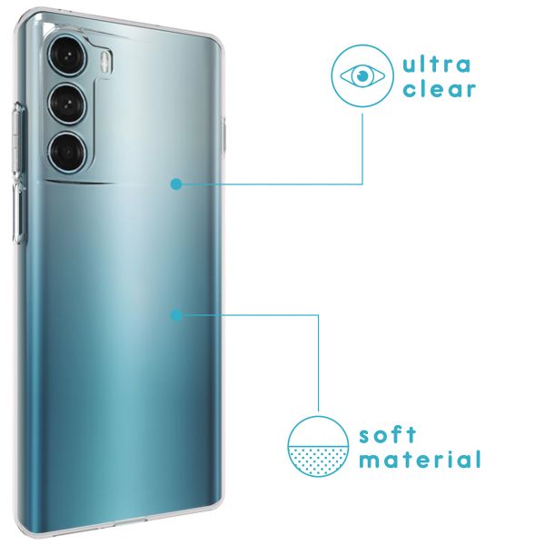 imoshion Softcase Backcover Motorola Moto G200 - Transparant