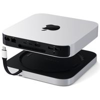 Satechi Aluminum Mac Mini/Mac Studio Stand Hub - Met SSD sleuf - Zilver