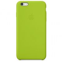 Apple Silicone Backcover Apple iPhone 6(s) Plus - Green