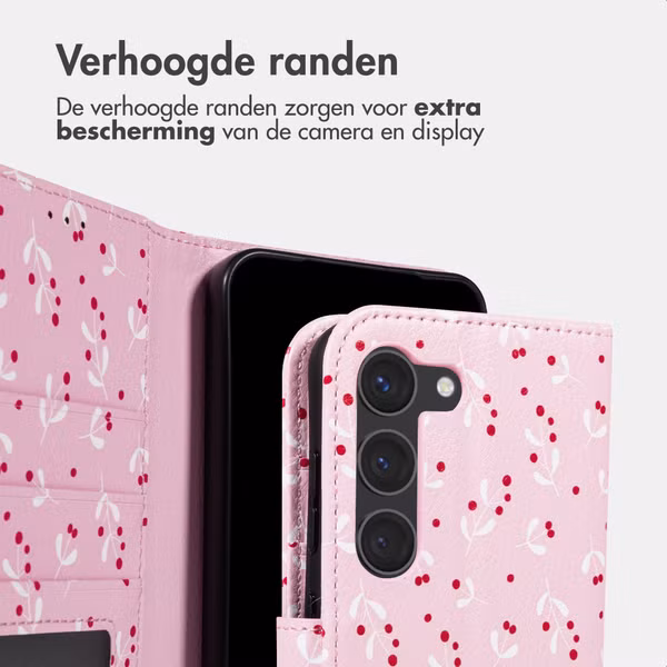 imoshion Design Bookcase Samsung Galaxy S23 - Blush Berries
