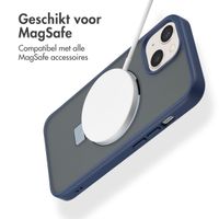 Accezz Ring Stand Backcover met MagSafe iPhone 15 - Blue