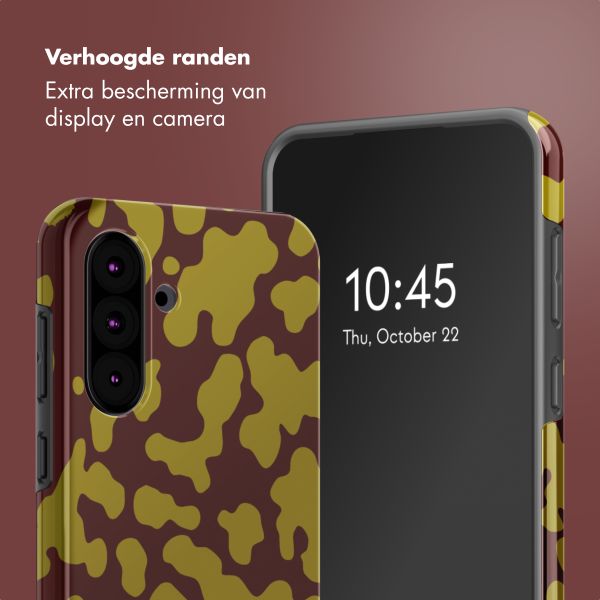 Selencia Vivid Backcover Samsung Galaxy A36 / A56 - Moo'd Olive Dust