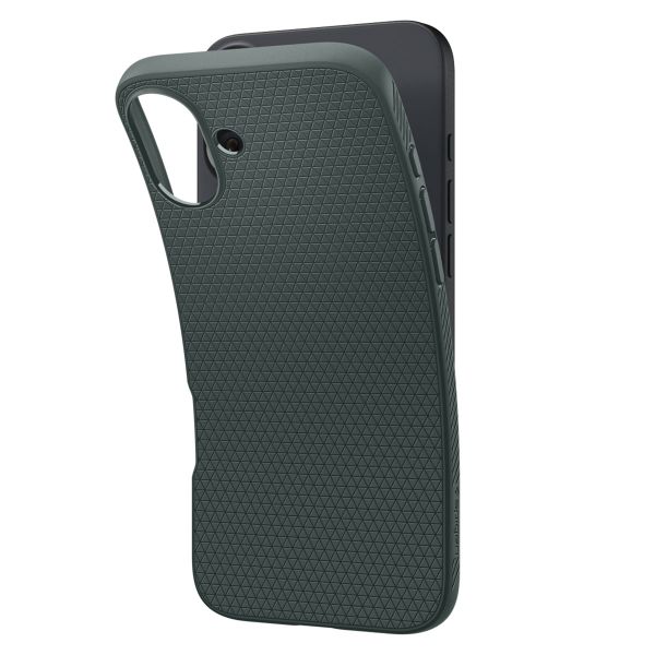 Spigen Liquid Air™ Backcover iPhone 16 - Abyss Green