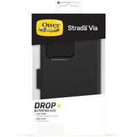 OtterBox Strada Via Bookcase iPhone 14 Pro Max - Zwart