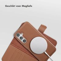 Selencia Olyn Uitneembare Bookcase met MagSafe Samsung Galaxy A35 / A55 - Bruin
