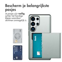 imoshion Backcover met pasjeshouder Samsung Galaxy S25 Ultra - Groen