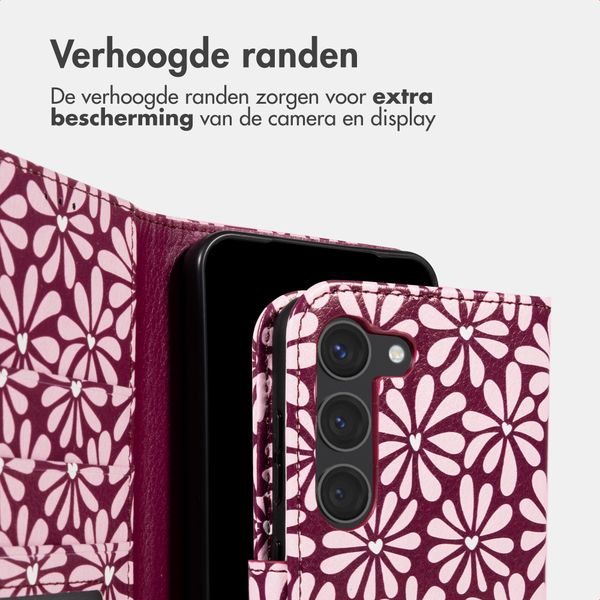imoshion Design Bookcase Samsung Galaxy S23 - Bloom Love Blush
