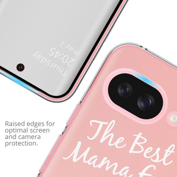 Ontwerp je eigen gel hoesje Google Pixel 9a - Transparant