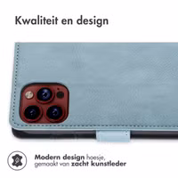 imoshion Luxe Bookcase Apple iPhone 15 Pro - Lichtblauw