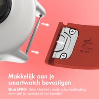 imoshion QuickFit® Siliconen bandje  - Garmin 22 mm aansluiting - Rood