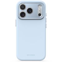 Decoded Silicone Backcover MagSafe Apple iPhone 18 Pro / 17 Pro - Light Blue