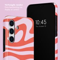 Selencia Vivid Backcover Samsung Galaxy S25 Plus - Dream Swirl Pink