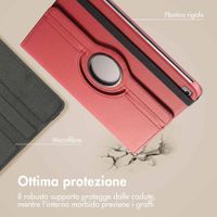 imoshion 360° draaibare Bookcase Apple iPad 6 (2018) 9.7 inch / iPad 5 (2017) 9.7 inch - Donkerrood