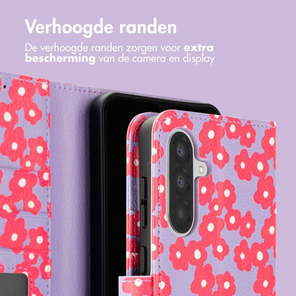 imoshion Design Bookcase Samsung Galaxy A36 - Dusty Rose Blossoms