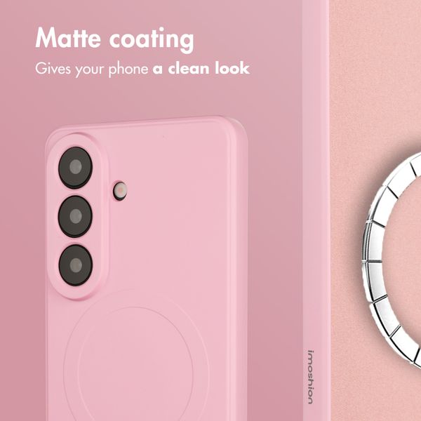 imoshion Colour Back Cover with MagSafe Samsung Galaxy S26 Plus - Candy Pink