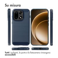 imoshion Brushed Backcover OnePlus 15 - Donkerblauw