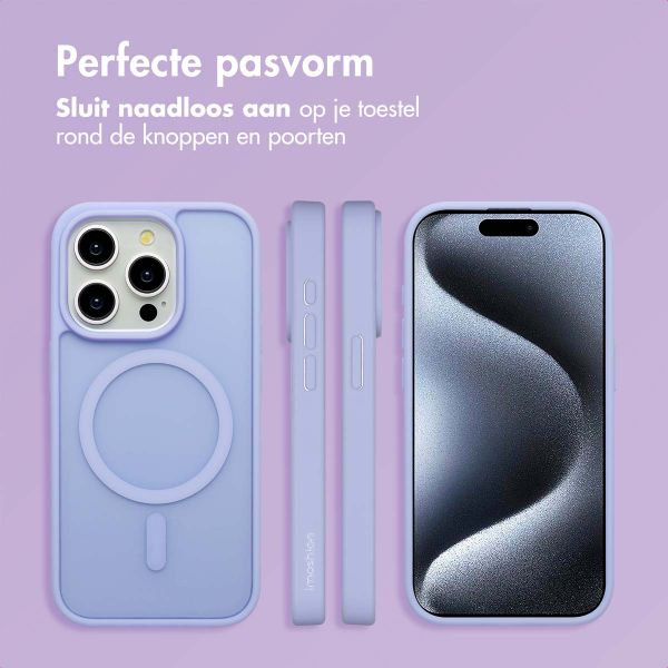 imoshion Color Guard Backcover met MagSafe Apple iPhone 15 Pro - Lila