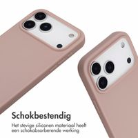imoshion Siliconen hoesje met koord Apple iPhone 17 Pro Max - Sand Pink