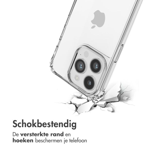 imoshion Backcover met koord + armband Apple iPhone 14 Pro Max - Parels Hartjes