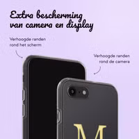 Hoesje met eigen foto en/of tekst Apple iPhone SE (2022 / 2020) / 8 / 7 - Letter