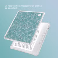 imoshion Design Clear Backcover Kobo Libra Colour - Botanica