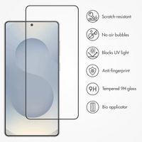 Accezz Tempered Glass Full Cover Screen protector with Applicator Samsung Galaxy S25 Edge