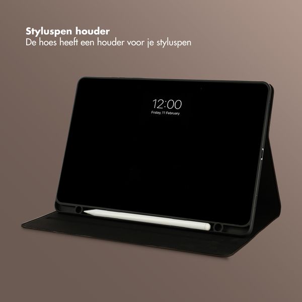 Selencia Riva Bookcase Samsung Galaxy Tab S11 - Zwart