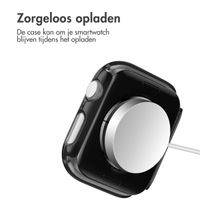 imoshion Full Cover Shiny Hardcase Apple Watch Series 4 / 5 / 6 / SE - 40 mm - Zwart