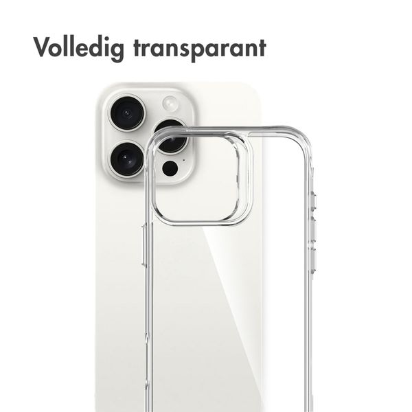 imoshion Rugged Air Case Apple iPhone 16 Pro Max - Transparant