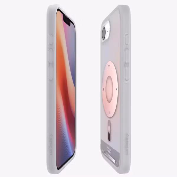 Spigen Ultra Hybrid Backcover MagSafe Apple iPhone 16e - Classic Silver