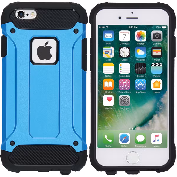imoshion Rugged Xtreme Backcover iPhone 6 / 6s - Lichtblauw