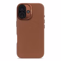 Decoded Leather Backcover MagSafe Apple iPhone 16 - Tan