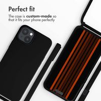 imoshion Silicone Case with Strap Apple iPhone 15 Plus - Black