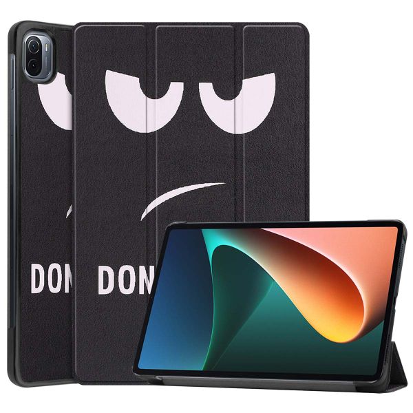 imoshion Design Trifold Bookcase Xiaomi Pad 5 / 5 Pro - Don't touch