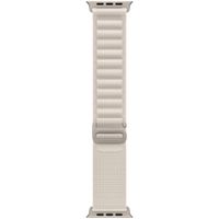 Apple Alpine Loop Band Apple Watch Series 1-10 / SE / Ultra (2) - 42/44/45/46/49 mm - Maat M - Starlight