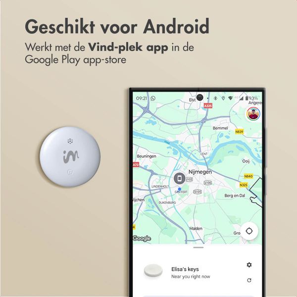 imoshion Zomerpakket | Wireless Tag voor Android (2-pack) + Universele Waterproof Pouch (2-pack) - Wit/Blauw + Ultra Series Powerbank 20.000 mAh - Petrol Green
