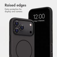 imoshion Color Backcover with Thin MagSafe Ring Apple iPhone 18 Pro Max / 17 Pro Max - Black