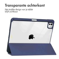 imoshion Trifold Hardcase Bookcase Apple iPad Pro 13 (2025) M5 / (2024) M4 - Donkerblauw