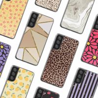 imoshion  Design hoesje Samsung Galaxy S21 FE - Graphic Beige