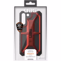 UAG Monarch Backcover Samsung Galaxy S22 Plus - Crimson