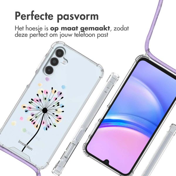 imoshion Design hoesje met koord Samsung Galaxy A15 (5G/4G) - Sandstone Dandelion