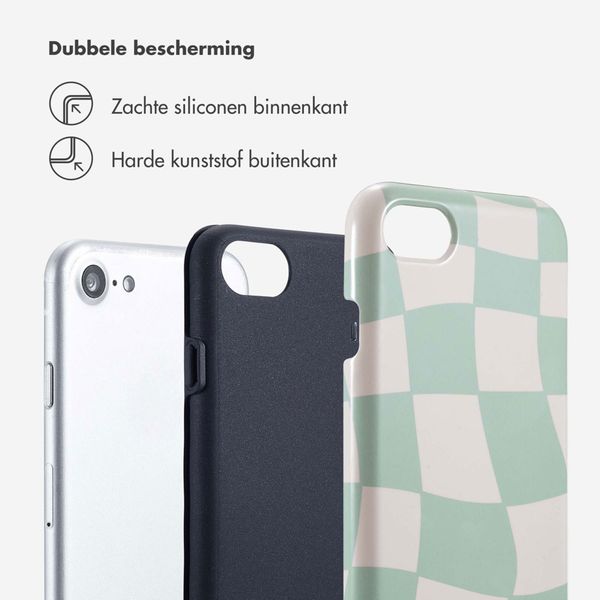 Selencia Vivid Backcover Apple iPhone SE (2022 / 2020) / 8 / 7 / 6(s) - Groovy Sage Green