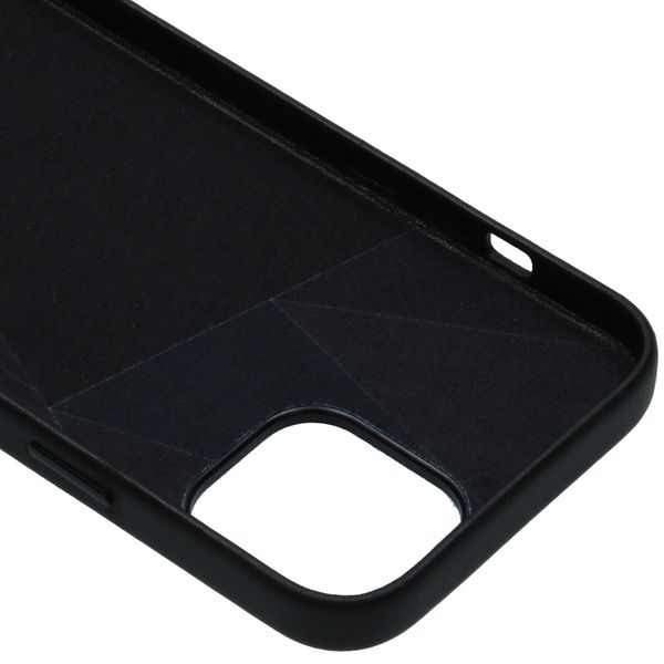 Decoded Leather Backcover Apple iPhone 12 Pro Max - Zwart