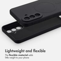 imoshion Colour Back Cover with MagSafe Samsung Galaxy A37 (5G) - Black