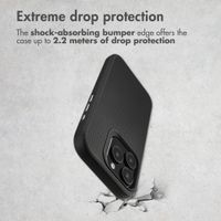 Accezz Tough Back Cover with MagSafe Apple iPhone 15 Pro - Black