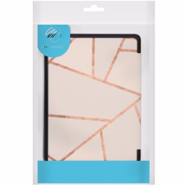 imoshion Design Slim Hard Case Bookcase Amazon Kindle (2024) / Amazon Kindle (2022) 11th gen - White Graphic