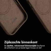 Accezz Vintage Leather Magsafe Backcover Apple iPhone 16 - Rustic Brown