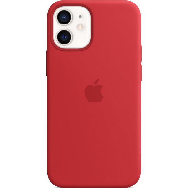 Apple Silicone Backcover MagSafe iPhone 12 Mini - Red