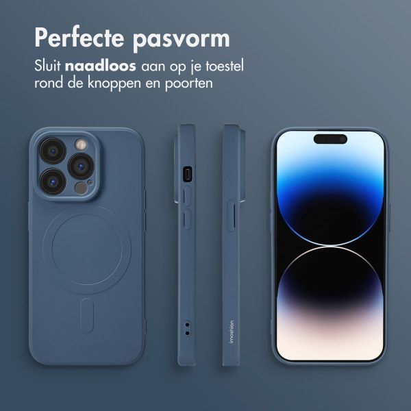 imoshion Color Backcover met MagSafe Apple iPhone 14 Pro - Donkerblauw